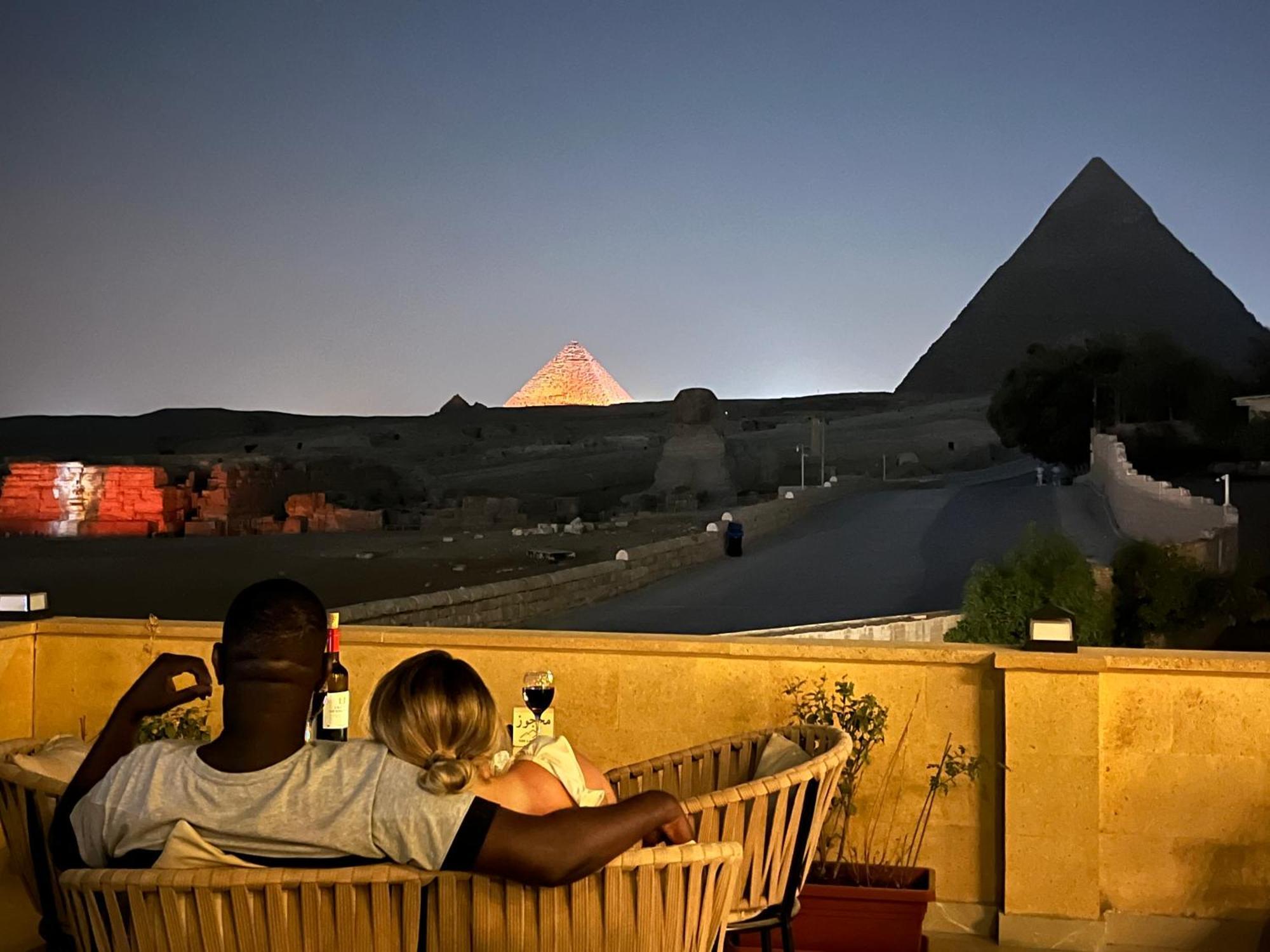 The Gate Hotel Front Pyramids & Sphinx View Kafret el-Gabal Zewnętrze zdjęcie