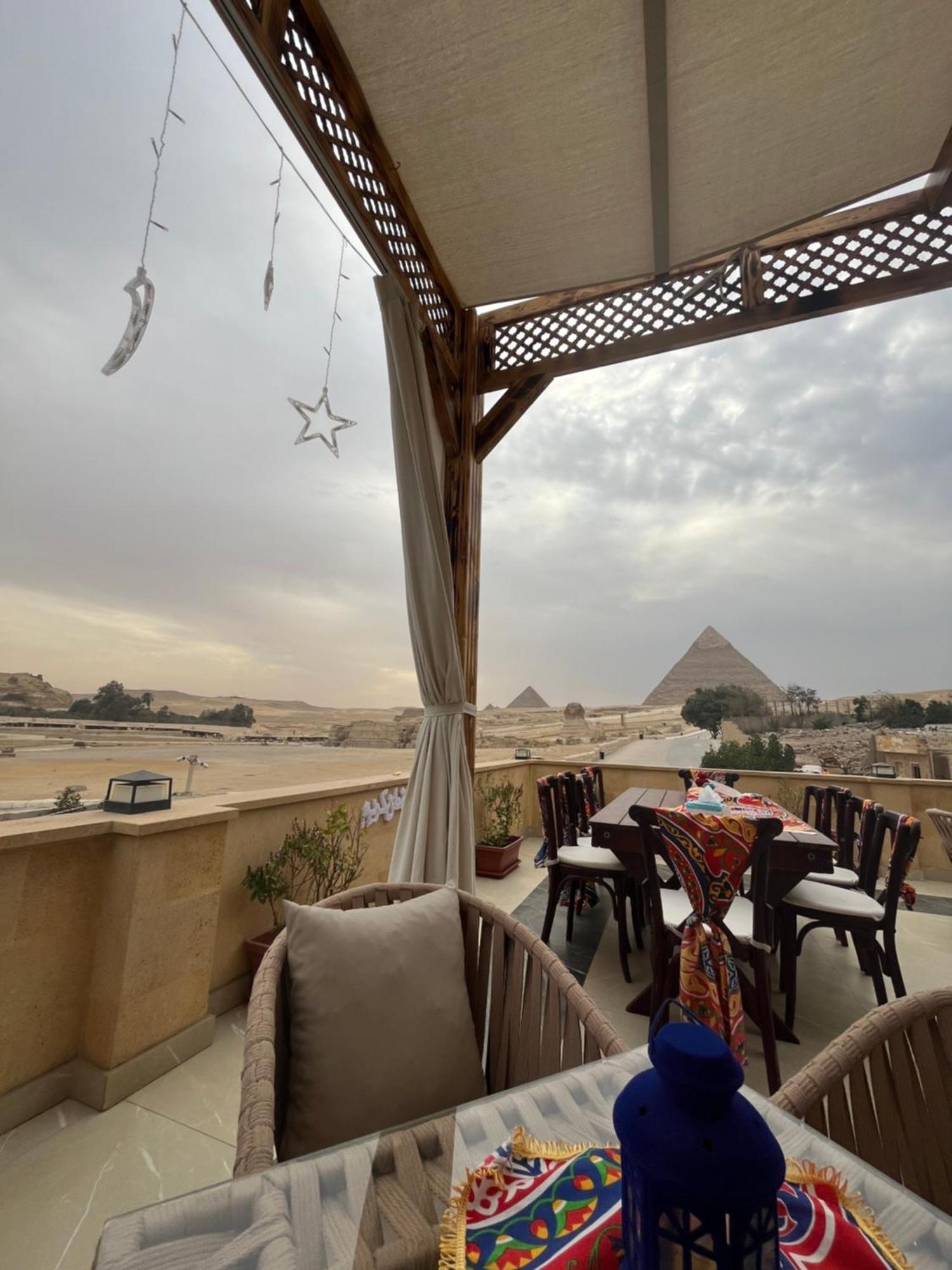 The Gate Hotel Front Pyramids & Sphinx View Kafret el-Gabal Zewnętrze zdjęcie