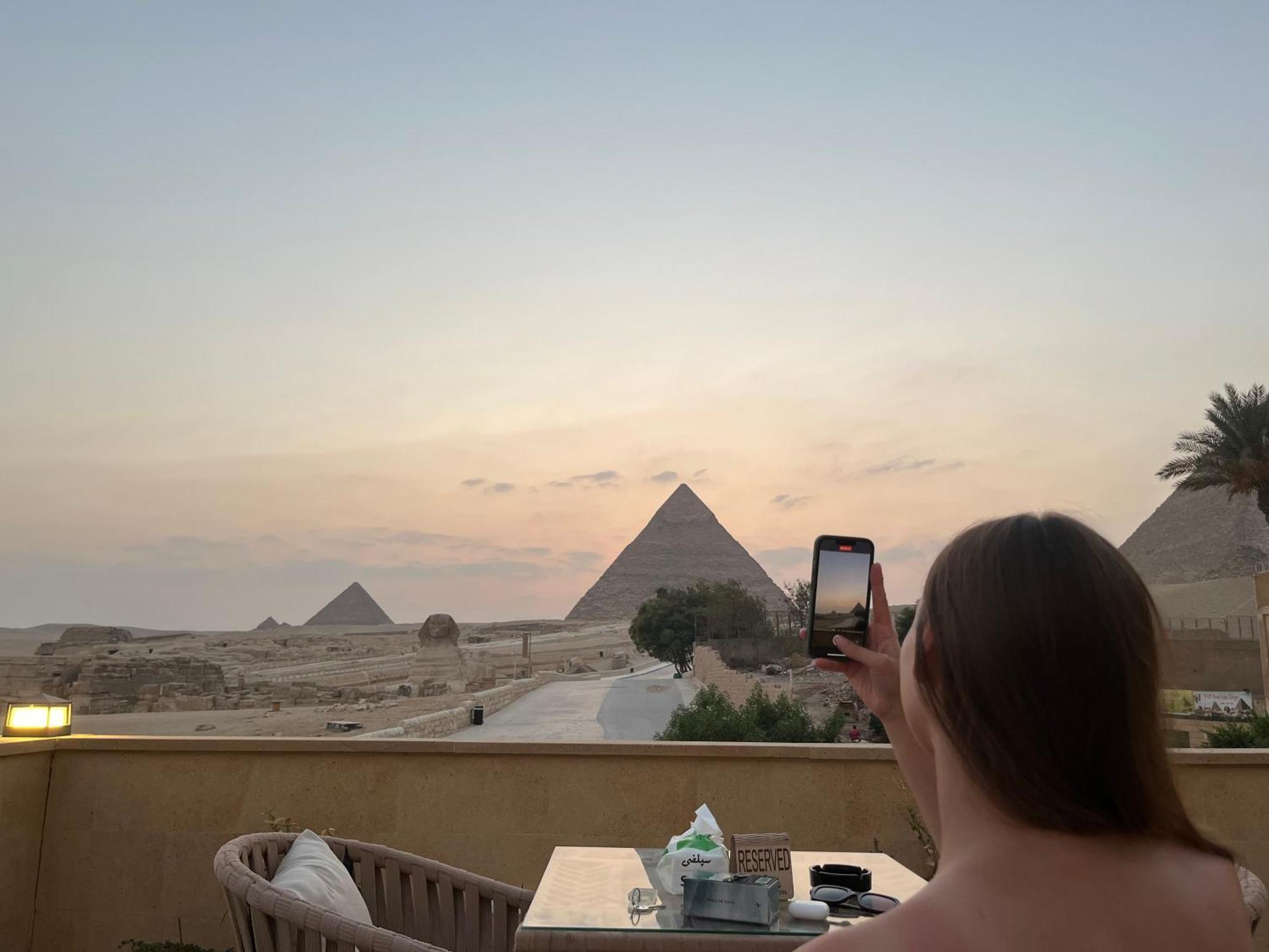 The Gate Hotel Front Pyramids & Sphinx View Kafret el-Gabal Zewnętrze zdjęcie