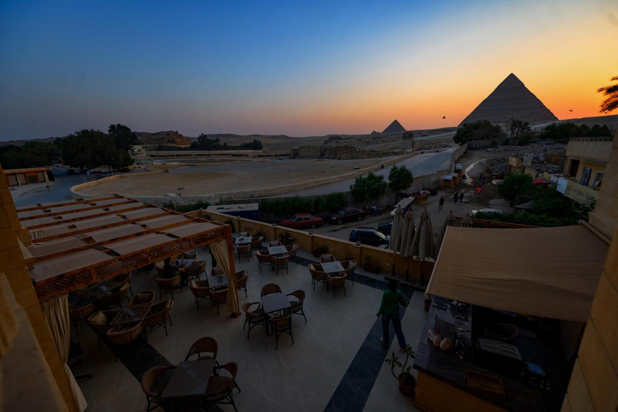 The Gate Hotel Front Pyramids & Sphinx View Kafret el-Gabal Zewnętrze zdjęcie