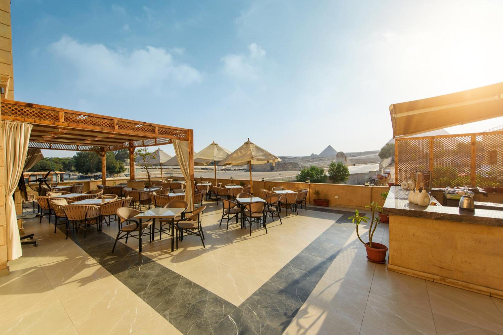 The Gate Hotel Front Pyramids & Sphinx View Kafret el-Gabal Zewnętrze zdjęcie
