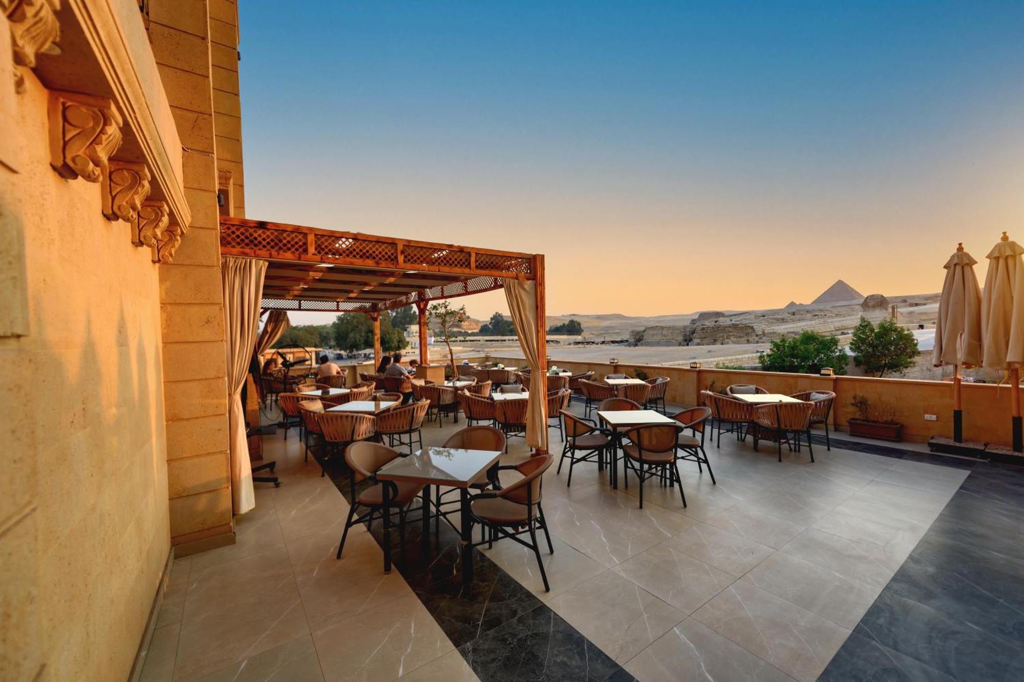 The Gate Hotel Front Pyramids & Sphinx View Kafret el-Gabal Zewnętrze zdjęcie