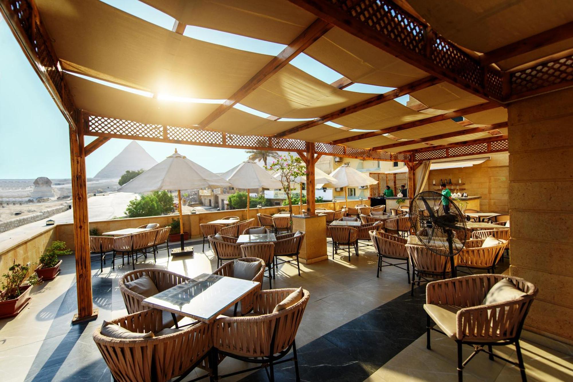 The Gate Hotel Front Pyramids & Sphinx View Kafret el-Gabal Zewnętrze zdjęcie