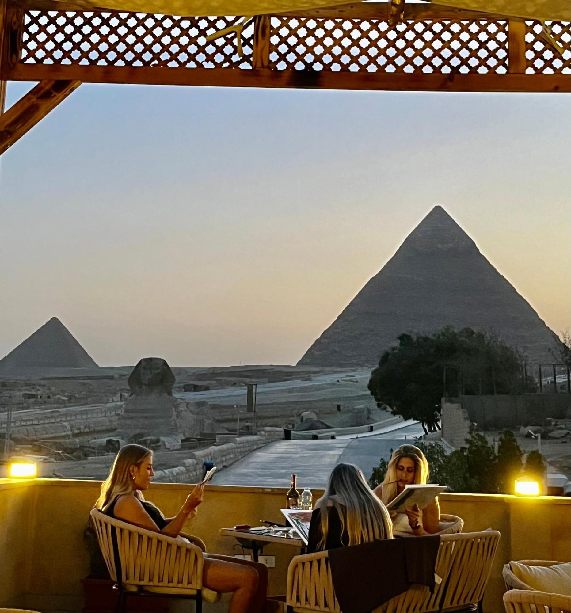 The Gate Hotel Front Pyramids & Sphinx View Kafret el-Gabal Zewnętrze zdjęcie