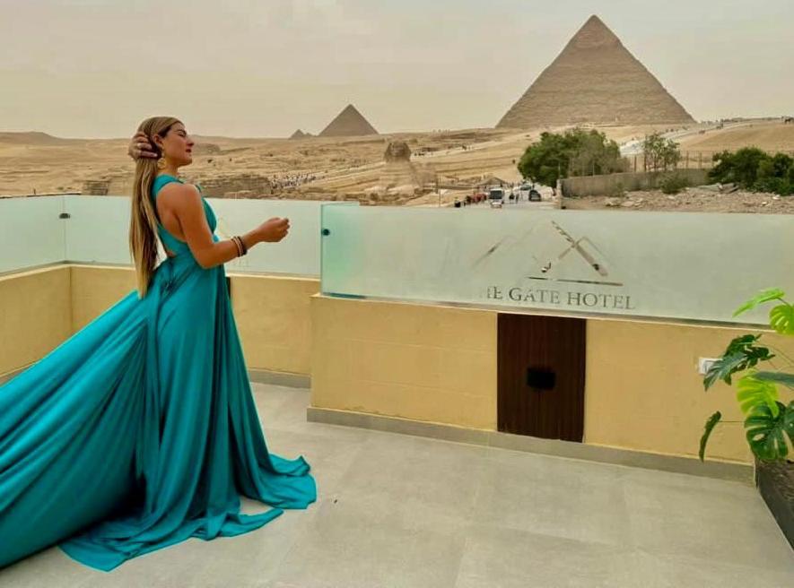 The Gate Hotel Front Pyramids & Sphinx View Kafret el-Gabal Zewnętrze zdjęcie