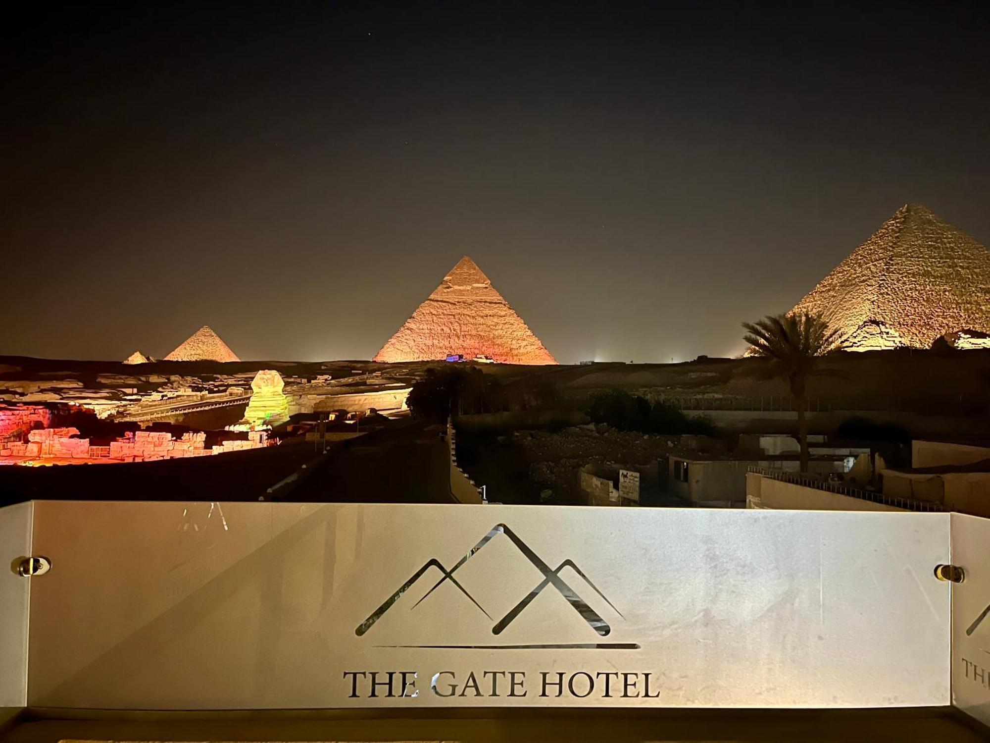 The Gate Hotel Front Pyramids & Sphinx View Kafret el-Gabal Zewnętrze zdjęcie