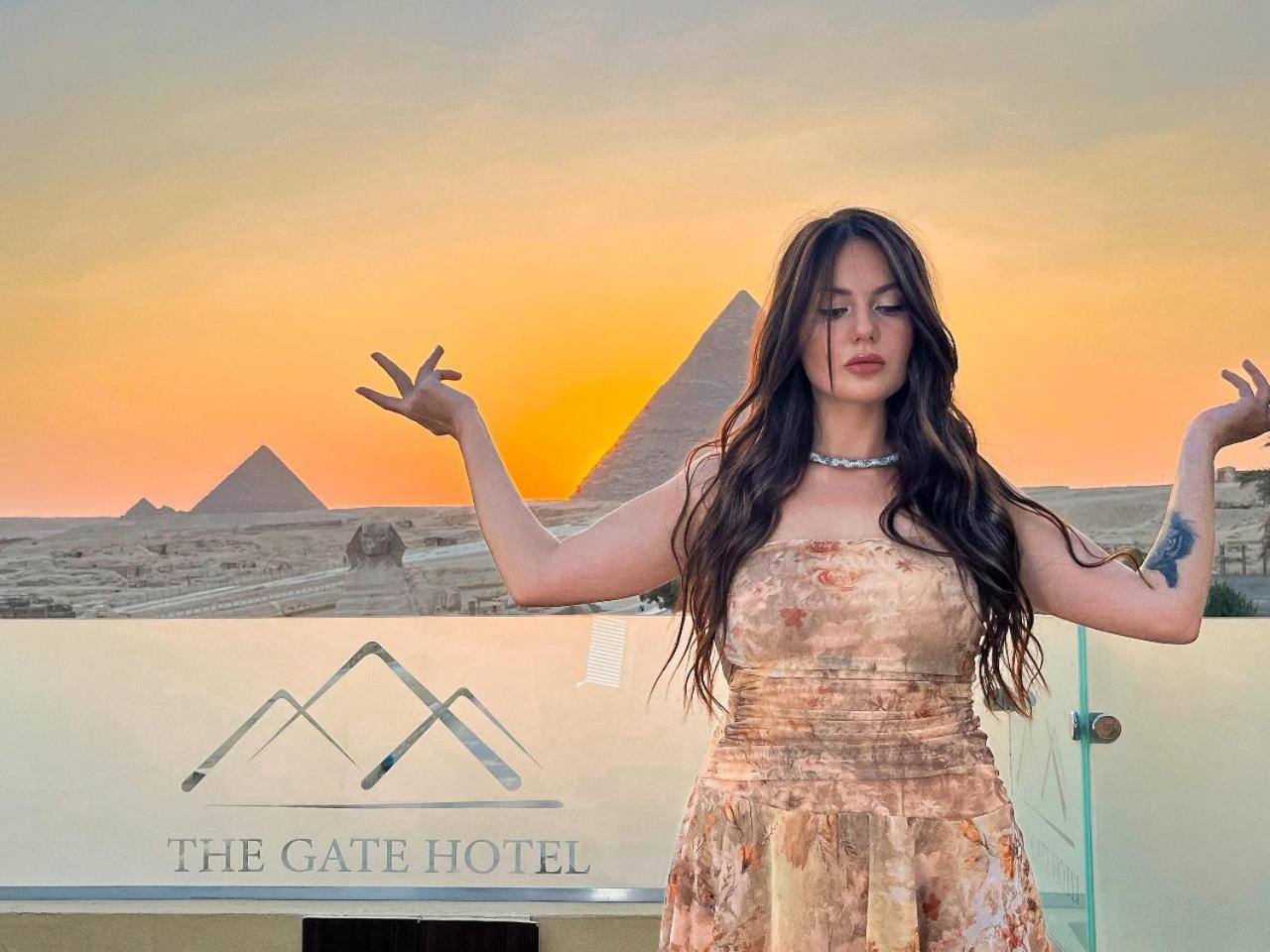 The Gate Hotel Front Pyramids & Sphinx View Kafret el-Gabal Zewnętrze zdjęcie