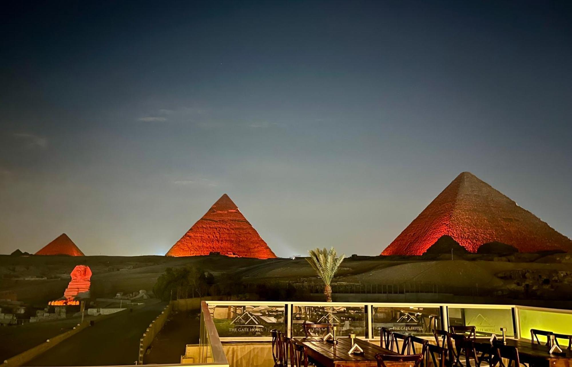 The Gate Hotel Front Pyramids & Sphinx View Kafret el-Gabal Zewnętrze zdjęcie